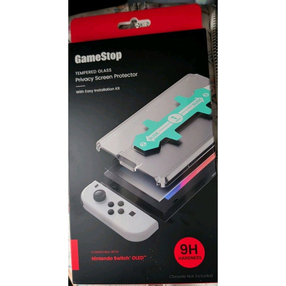 GameStop Tempered Glass Screen Protector for Nintendo Switch OLED – New